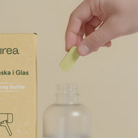 All-purpose cleaning tablets 3-pack with glass bottle