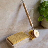 Eco Dish Brush in Bamboo & Sisal