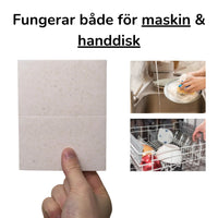 Ökologische Spülmaschinenblätter